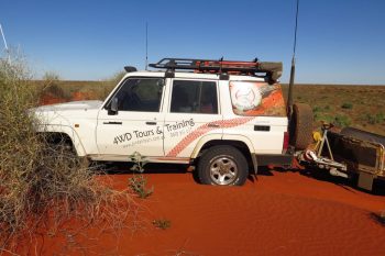 Use of Maxtrax on the Madigan Line - Pindan Tours